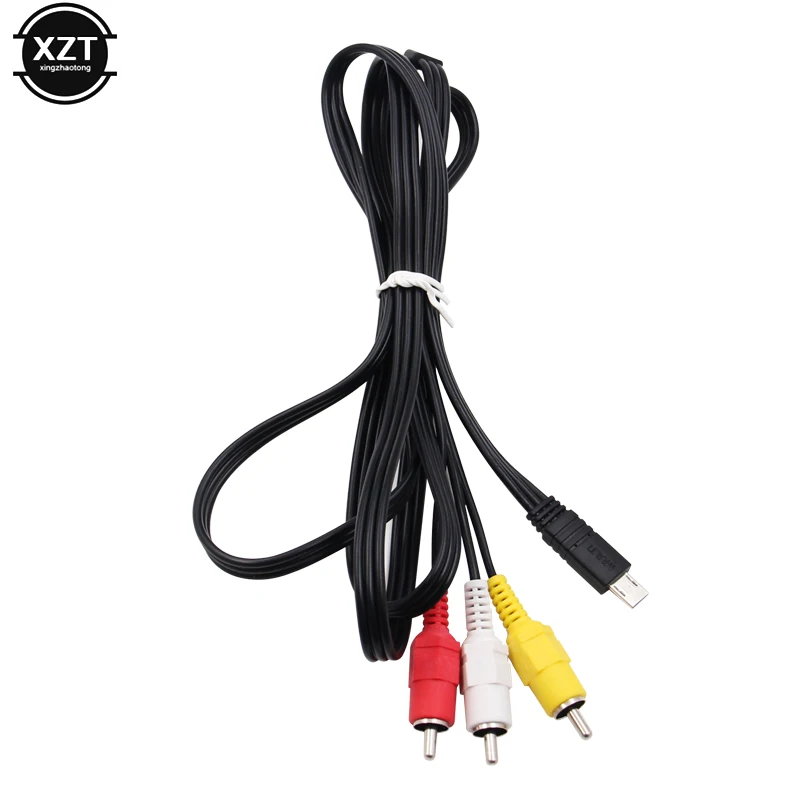 High Quality Audio Video Cable Camera Connecting Home TV HDTV to RCA AV Cable Adapter For Sony HDR-PJ220/CX230/CX220/PJ240/CX240