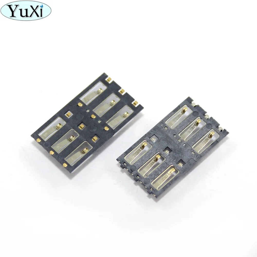 YuXi For Sony Xperia C3 S55T S55U D2533 for Xiaomi 3 M3 Mi3 Sim Card Slot Tray Holder Socket Reader Module Repair Part