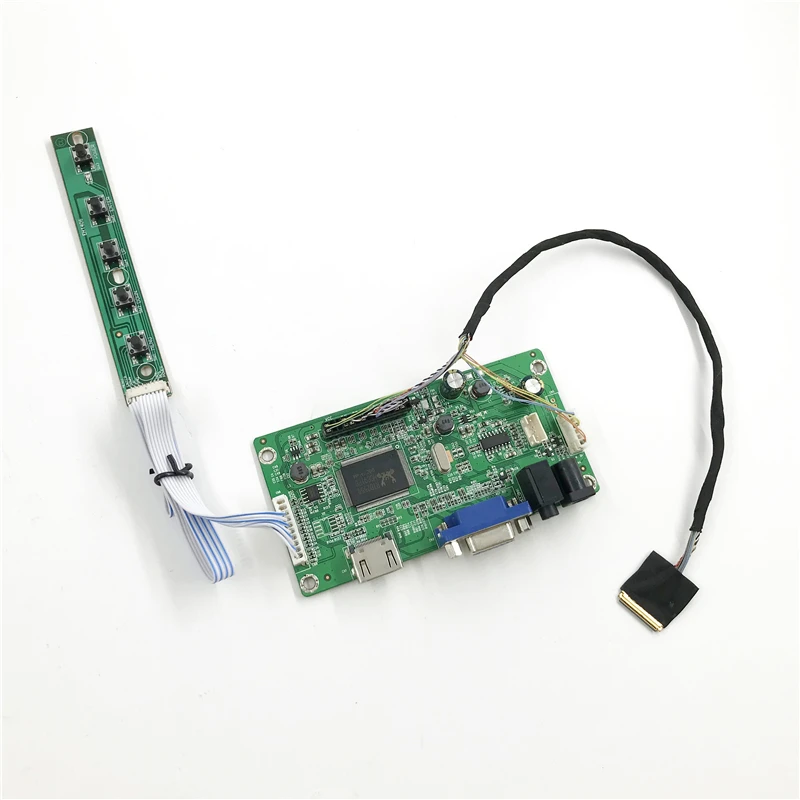 EDP Lcd controller board kit with VGA AUIDO HDMI-compatible for 14 inch 1920X1080 edp lcd panel B140HAN01.0 B140HAN01.1 DIY