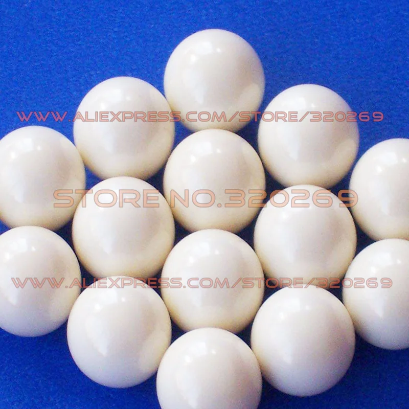 2PCS G20 Alumina Oxide Ceramic Ball Al2O3 for Bearing Pump,Valve,Flow-Meter 13/32