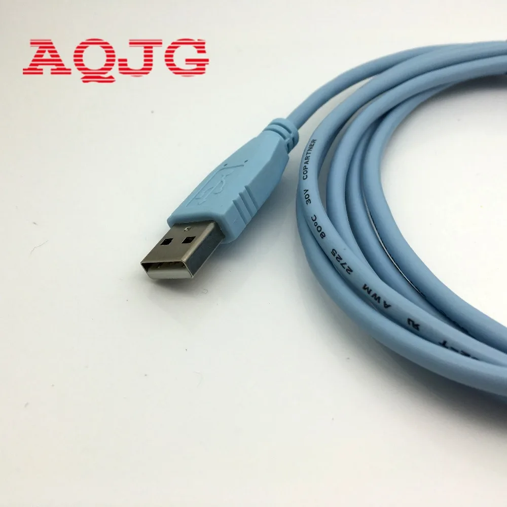 6FT Network console 37-1090-01 CAB-CONSOLE-USB USB Console cable Usb to MINI usb cable For 3750X 3560x 2960x 2690S New