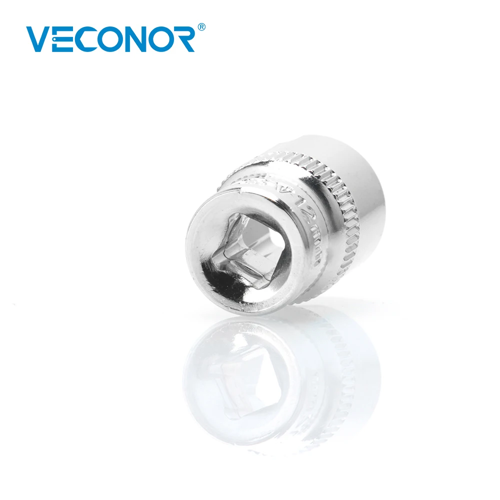 1/4" Drive Metric 6 Point Socket Hand Tool Accessories 7~14mm