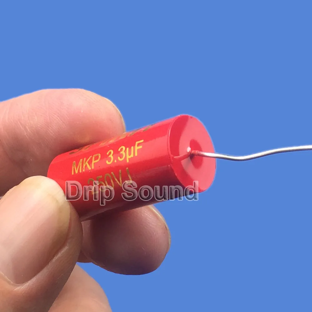 2Pcs 1.0uF-18uF 400V 250V Speaker Frequency Divider Amplifier Crossover Filter Metallized Polyester Film Non-Polarity Capacitor