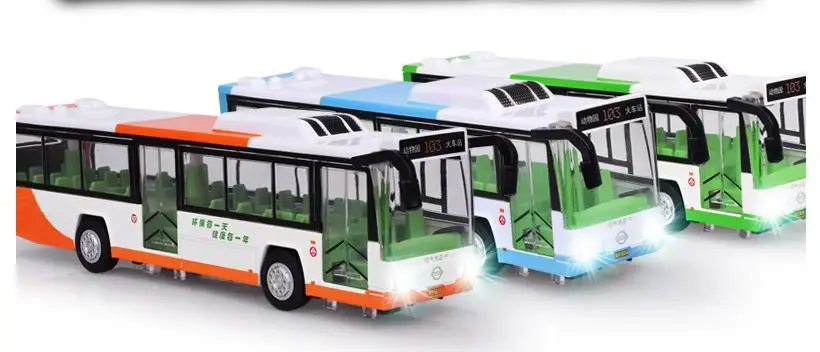 1:50 alloy pull back bus model, high imitation City air-conditioned bus,flash toy vehicle, free shipping