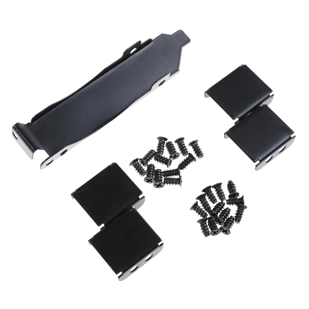 1 Set Dual Fan Mount Rack Pci Slot Bracket Voor Video Card 8Cm/9Cm Fan 3 Fans mount Rack Pci Slot Bracket Fan Connectors