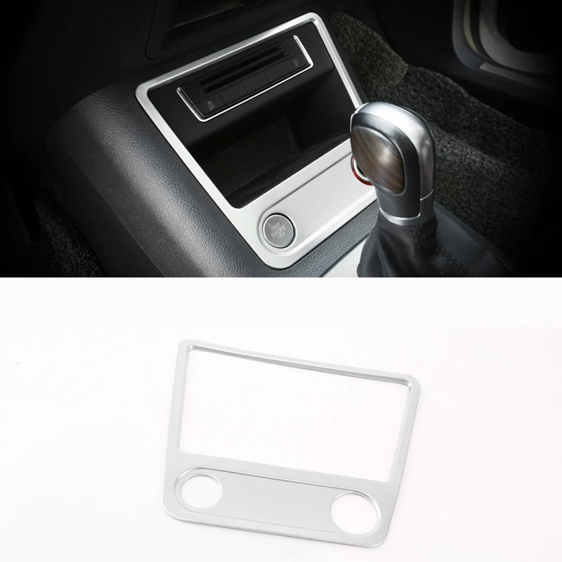 

ABS Matte For Tiguan 2009 2010 2011 2012 2013 2014 2015 Car engine start stop button panel cover trim auto accessories styling