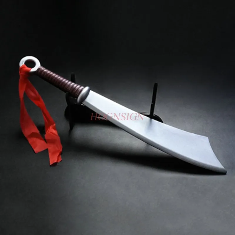 sword for children Toy Anti Japanese Big Knife Plastic Film And Television Stage Performance Props Children Gifts 2021