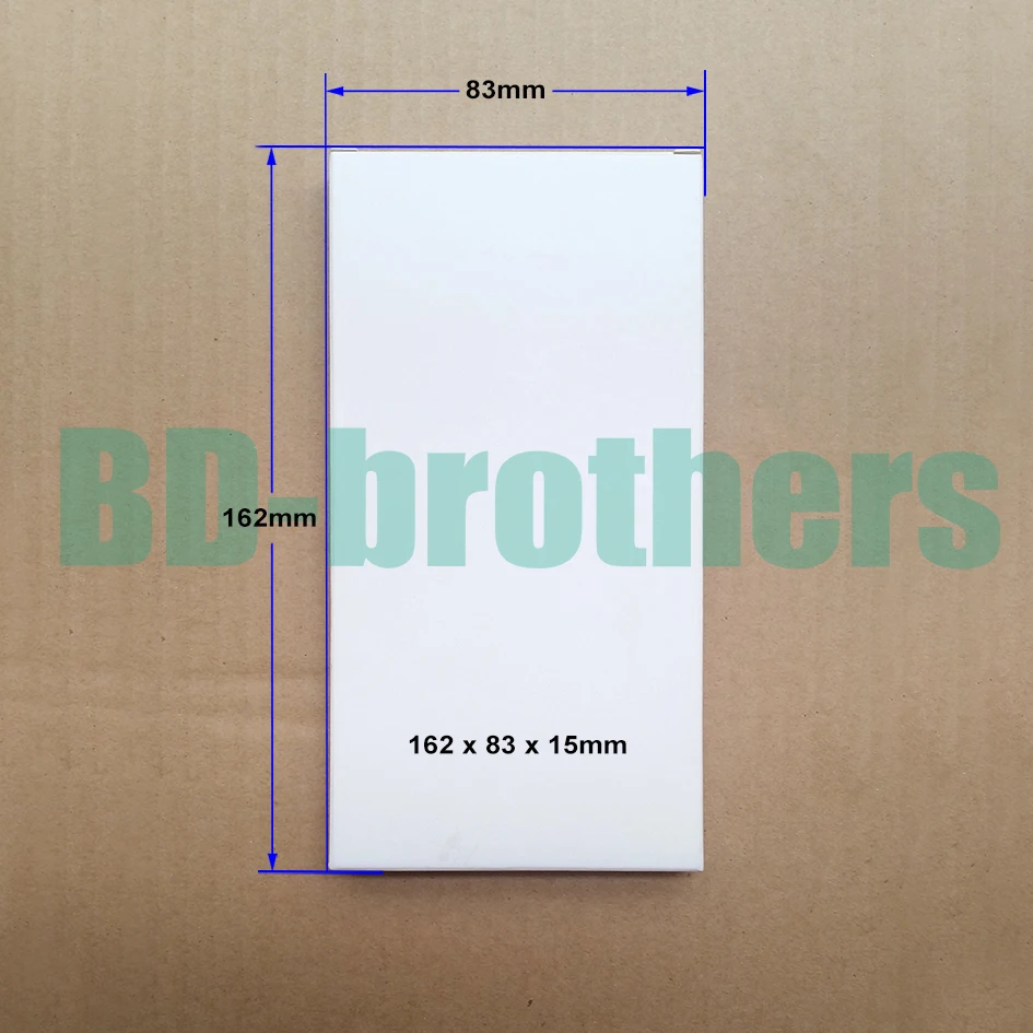 

162 x 83 x 15mm Wihte Paper Box for LCD Screen Packing Package Wholesale 1000pcs/lot