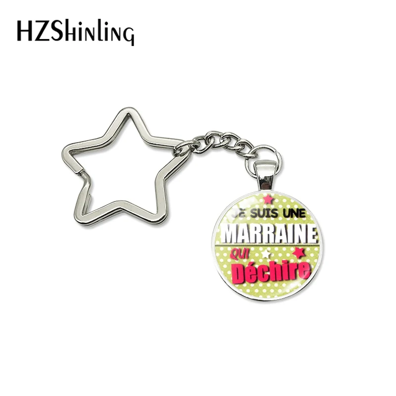 2019แฟชั่น Tata Marraine Qui Dechire Star Key Chain Hook Lobster Buckle พวงกุญแจ Maitresse Mamie Super เครื่องประดับสุภาพสตรีของขวัญ