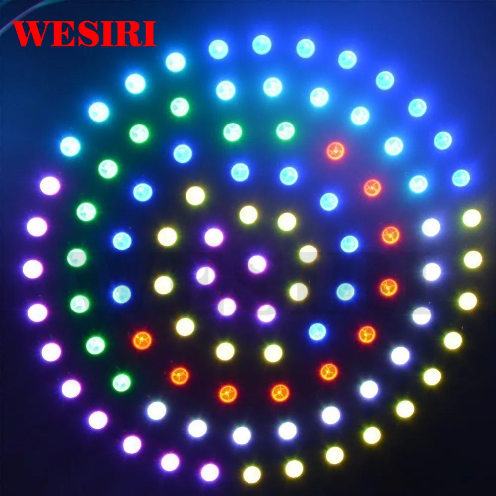 WESIRI WS2812B DIY LED حلقة 1 8 12 16 24 32 40 48 60 93 241 بت المصابيح WS2812B SK6812 5050 المدمج في RGB عنونة DC5V LED حلقة #5
