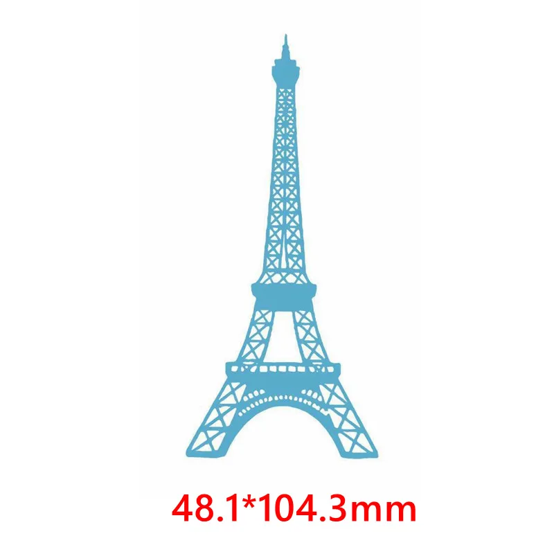 Paris Tower Metal Cutting Dies for Scrapbooking and Cards Making Paper Craft Dies New 2019