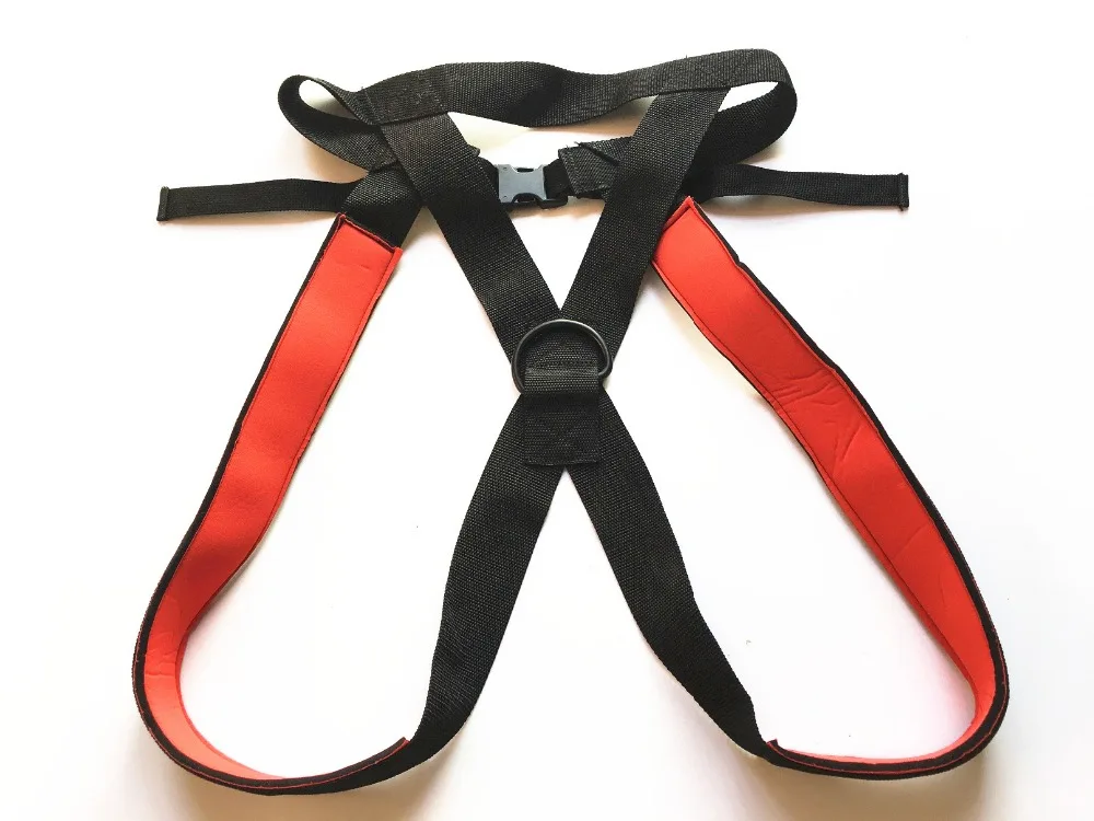 Fitness Pulling Sled Harness Resistance Waist Belts Power Speed Sprint Training