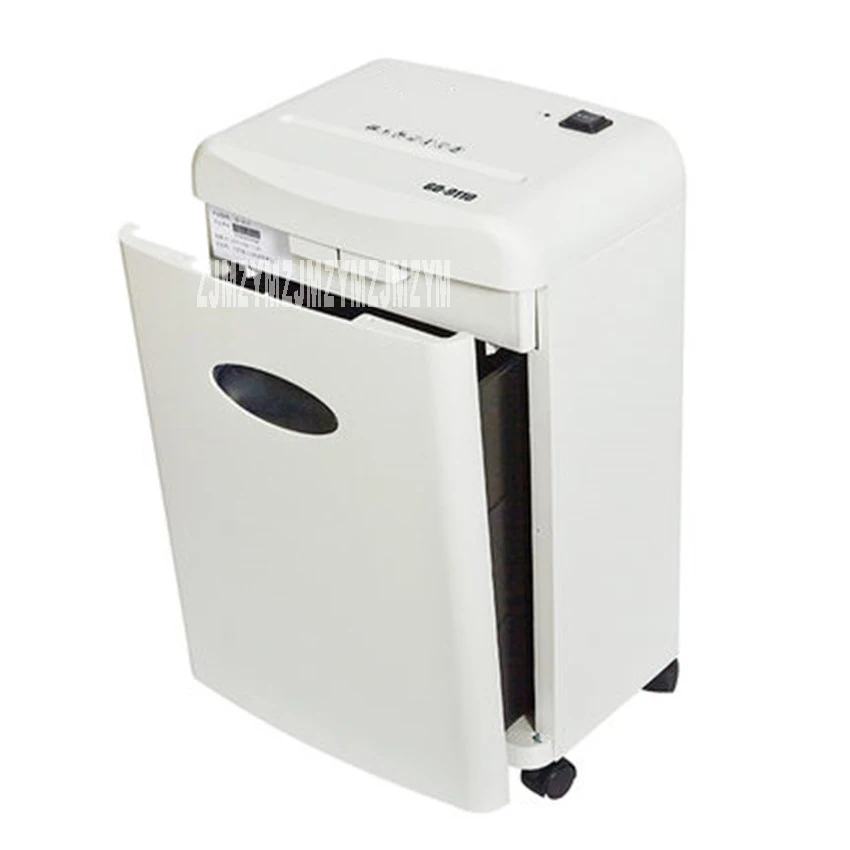 9110 Electric Mini Shredder File Shredder Strip Office Home 16L High Power Electric Shredding  220V/90W paper shredder 3m/min