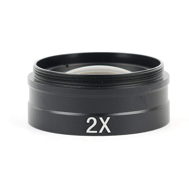 0,3X 0,35X 0,5X 0,75X 2X 1X Barlow Objektiv 42mm Montage Gewinde Microscopio Kamera Objektiv Für 10A 120X/180X/300X Objektiv – Detail 7