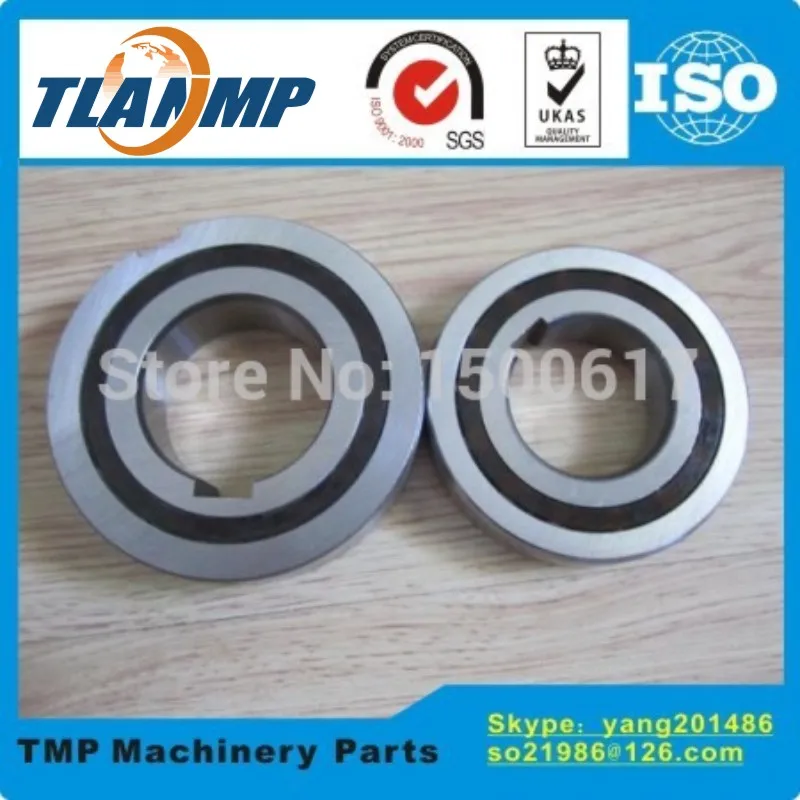 CSK20PP One Way Clutches Sprag Type (20x47x14mm) One Way Bearings  Freewheel Type Overrunning Clutch With Two Keyway