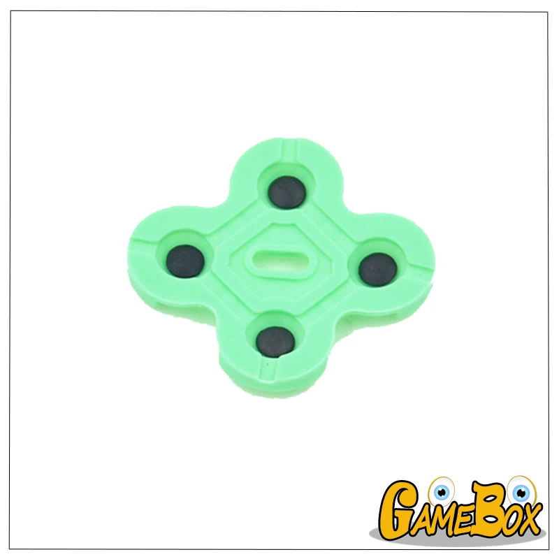 1set/5pcs 전도성 접착 시트 고무 패드 PS2 컨트롤러 용 실리콘 버튼 접촉 교체