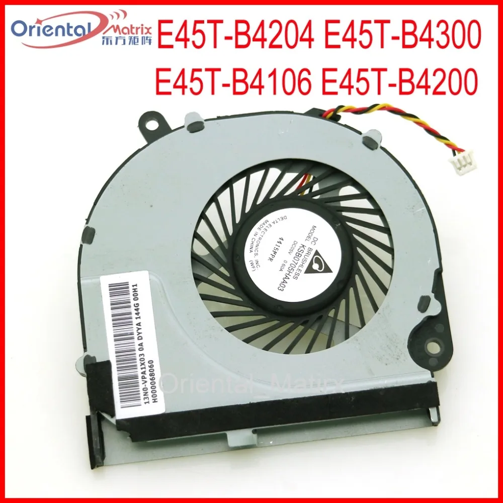 

New FB07006M05SFA KSB0705HAA03 DC05V 0.60A Fan For Toshiba E45T-B4106 E45T-B4200 E45T-B4204 E45T-B4300 Cooler Cooling Fan