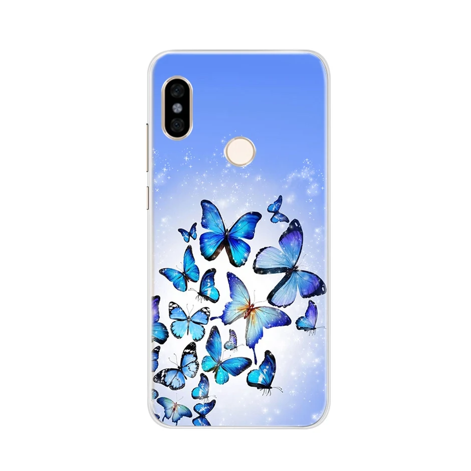 For Xiaomi Redmi Note 5 Pro case Redmi Note 6 7 Case Soft TPU Silicone Protector Back Cover For Xiaomi Redmi Note 7 Phone Cases