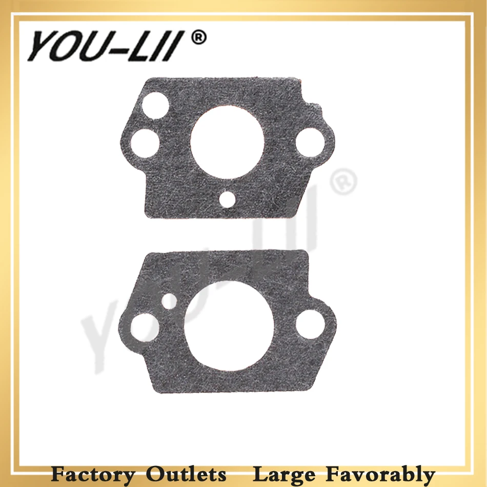 YOULII Carburetor Muffler Gasket Kits For STIHL MS180 MS170 018 017 For ZAMA180 Chainsaw Replacement Parts