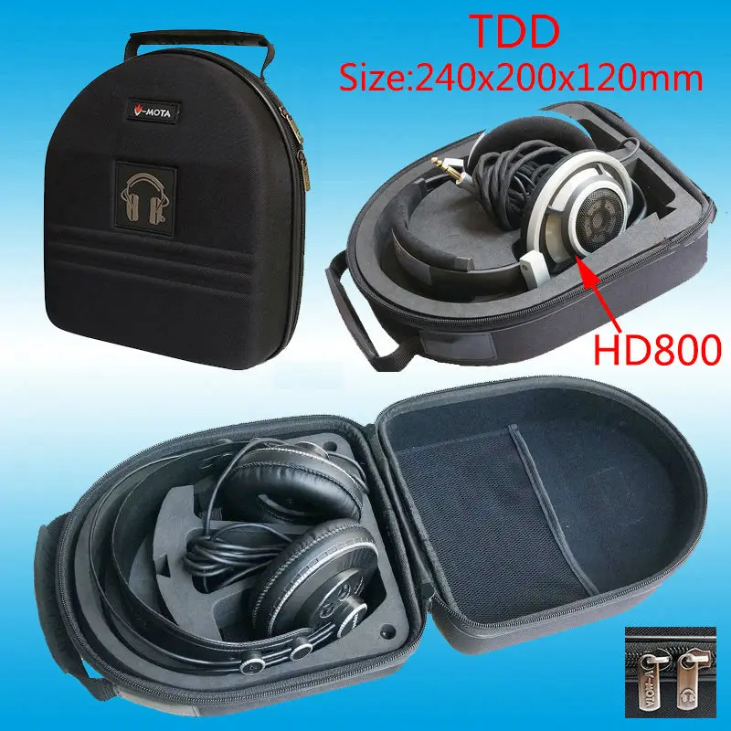 

V-MOTA TDD Headphone Carry Case boxs For Use with Onkyo A800 and PHILIPS Fidelio X1 and Fidelio X2 SHP9000 Headphset (Suitcase)