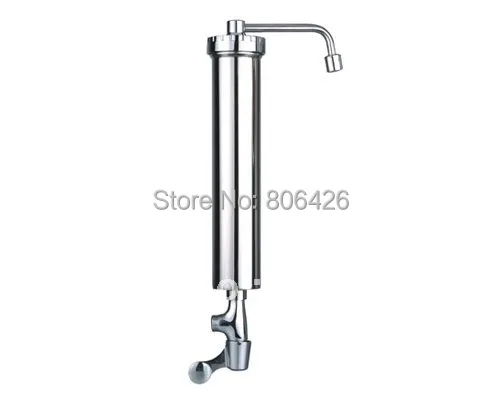 أوروبا نمط جهاز تنقية مياه الصنبور العالمي الحنفية الحنفية موصل 0.1 مللي السيراميك مجتمعة تصفية KDF