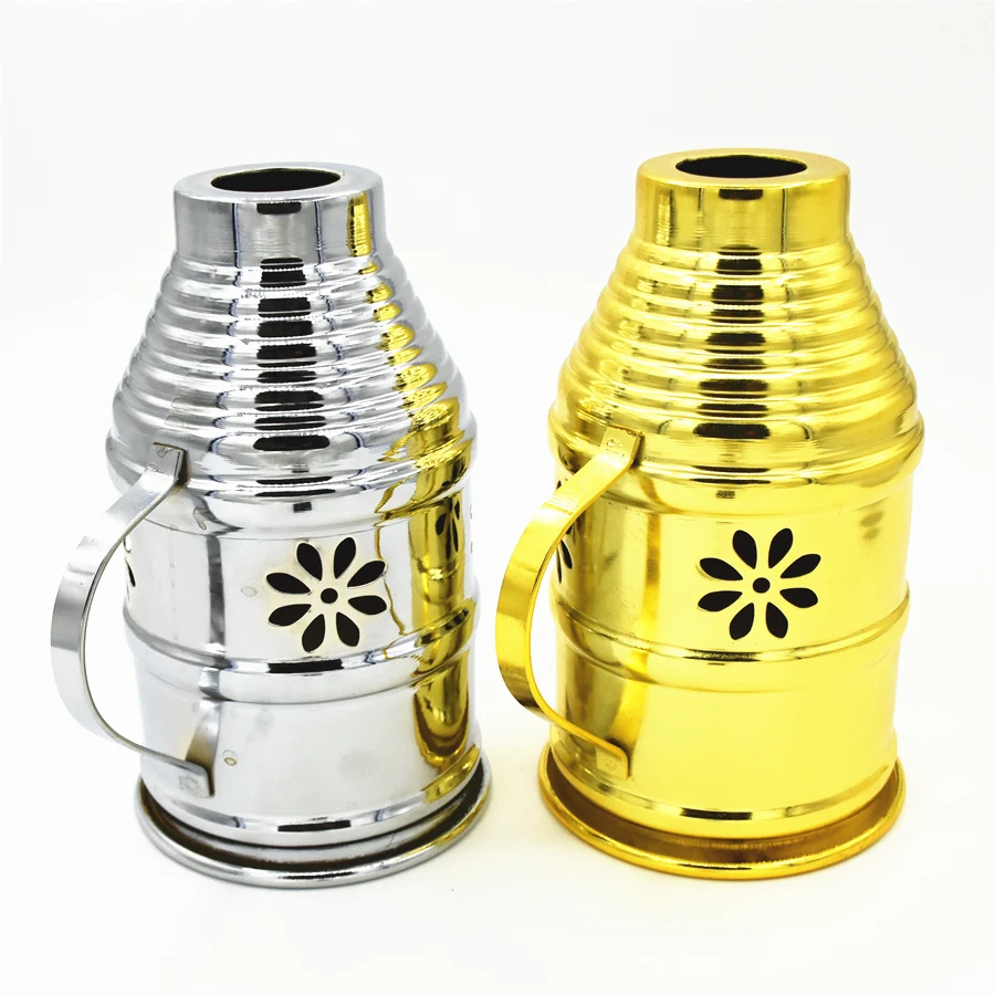 Height:17CM Stainless Steel Shisha Hookah Wind Cover for Hookahs Sheesha Chicha Narguile Cachimba Shisha Accessories