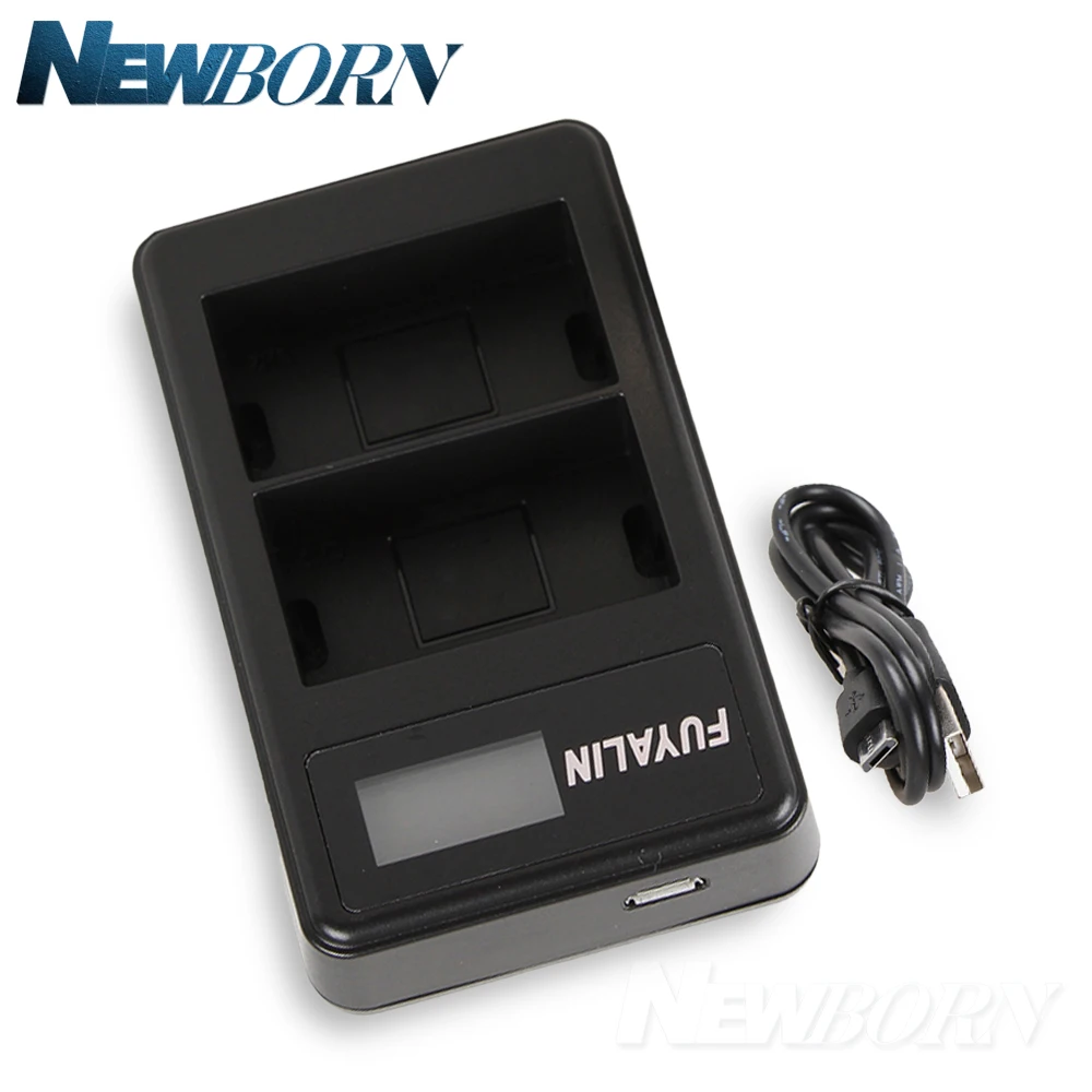 Cargador de batería Dual LPE17 LP-E17, USB, LCD, para Canon, EOS, M3, M5, 760D, 750D, 800D, 77D, Rebel, T6i, T6s, T7i, cámara DSLR