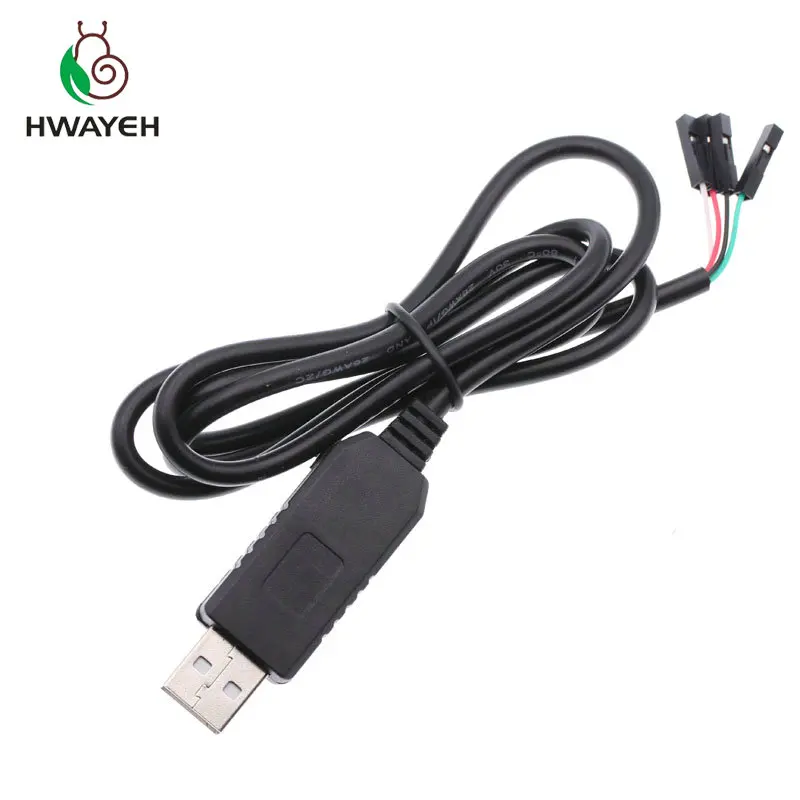 PL2303 PL2303HX USB To UART TTL Cable Module 4p 4 Pin RS232 Converter Serial Adapter Cable Module PL2303HX Converter for arduino