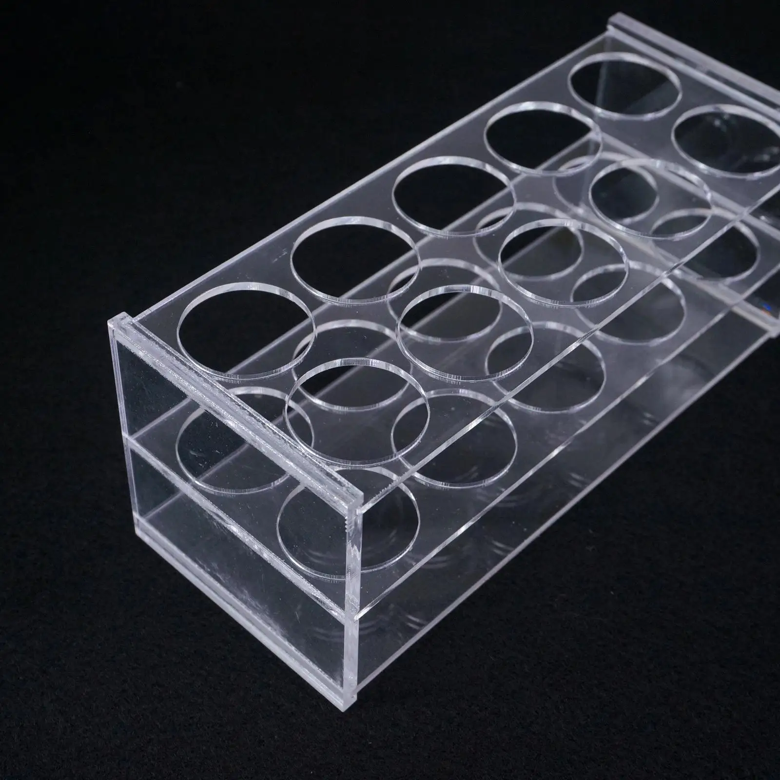 29mm Diam 10 Löcher Methylmethacrylat Rack Stehen Für 50ml Zentrifuge Rohre