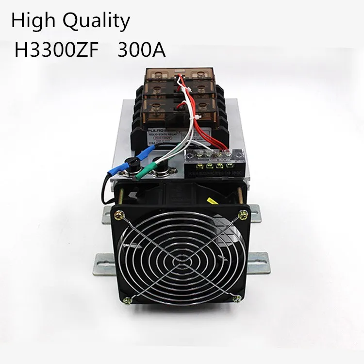 Trifásico para ac 300a 24480vac Classe Industrial Conjunto de Relé de Estado Sólido Ssr H3300zf3 dc