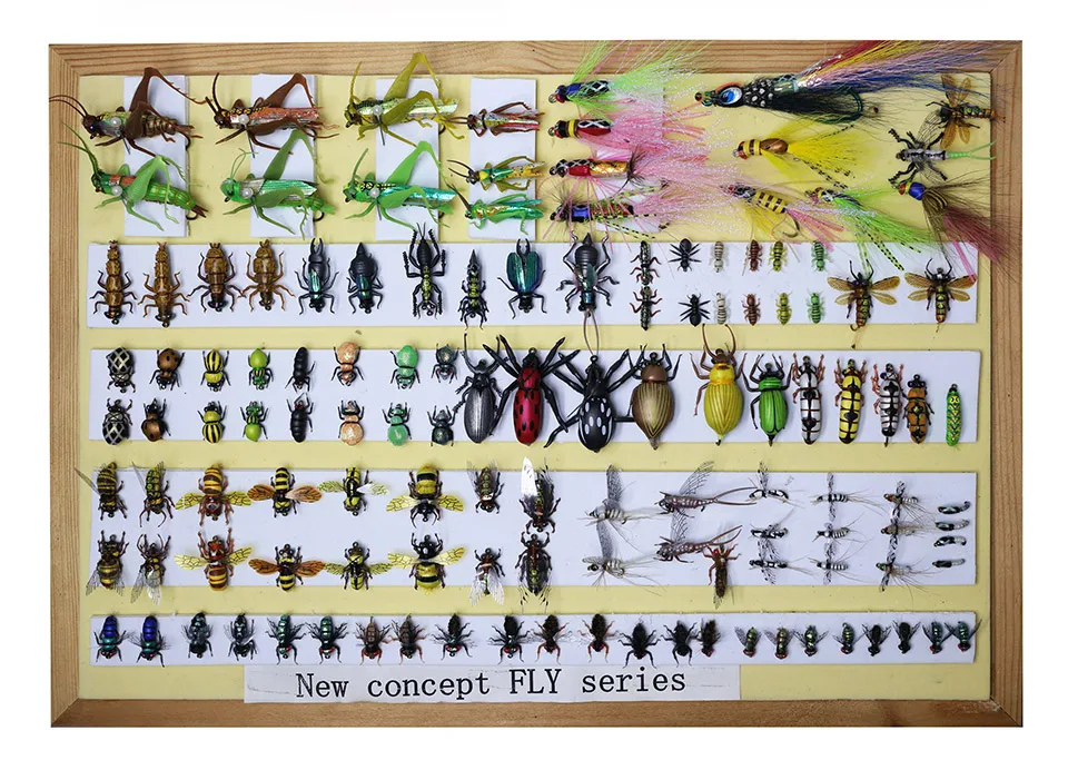 

Yazhida Global Fly Fishing Fans, план сбора мух