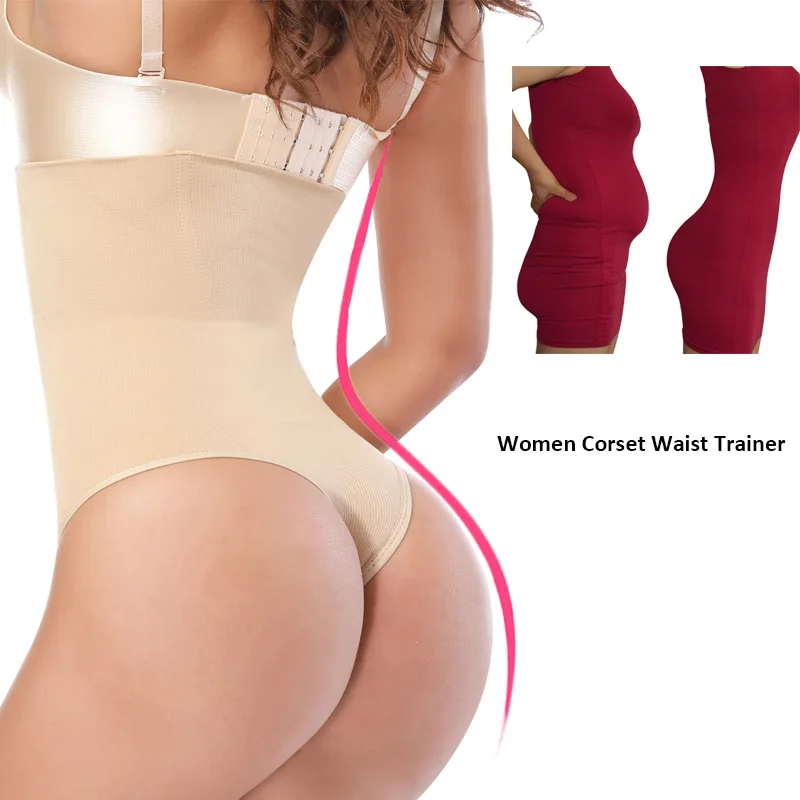 NUOVE Donne di Alta Vita Senza Soluzione di Continuità Tummy Shaper Del Corpo Mutandine e boxer Controllo Del Ventre Vita Sottile Pantaloni