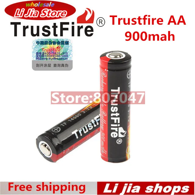 2 ΡΡ. Trustfire AA 14500 ΠΠΎΠ΄Π»ΠΈΠ½Π½Π°Ρ ΠΏΠΎΠ»Π½Π°Ρ Π΅ΠΌΠΊΠΎΡΡΡ 900 ΠΌΠΡ 3,7 Π² Π»ΠΈΡΠΈΠΉ-ΠΈΠΎΠ½Π½Π°Ρ Π°ΠΊΠΊΡΠΌΡΠ»ΡΡΠΎΡΠ½Π°Ρ Π±Π°ΡΠ°ΡΠ΅Ρ 2 ΡΡ. Trustfire AA 14500 ΠΠΎΠ΄Π»ΠΈΠ½Π½Π°Ρ ΠΏΠΎΠ»Π½Π°Ρ Π΅ΠΌΠΊΠΎΡΡΡ 900 ΠΌΠΡ 3,7 Π² Π»ΠΈΡΠΈΠΉ-ΠΈΠΎΠ½Π½Π°Ρ Π°ΠΊΠΊΡΠΌΡΠ»ΡΡΠΎΡΠ½Π°Ρ Π±Π°ΡΠ°ΡΠ΅Ρ