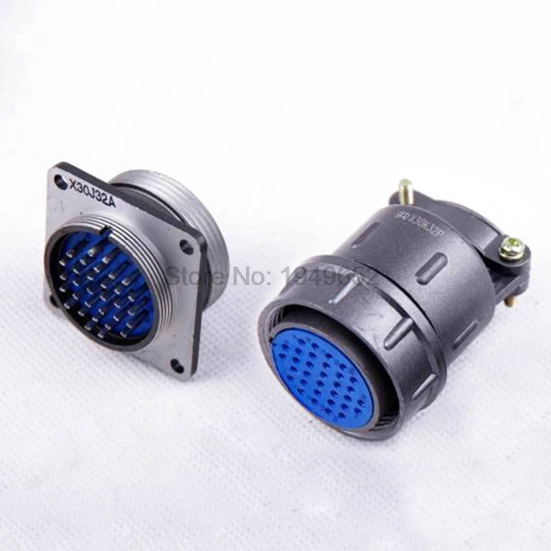 CX30 Connector x30 32pin plug connector  push-pull circular connector 42pin Male & Female 55pin plug socket