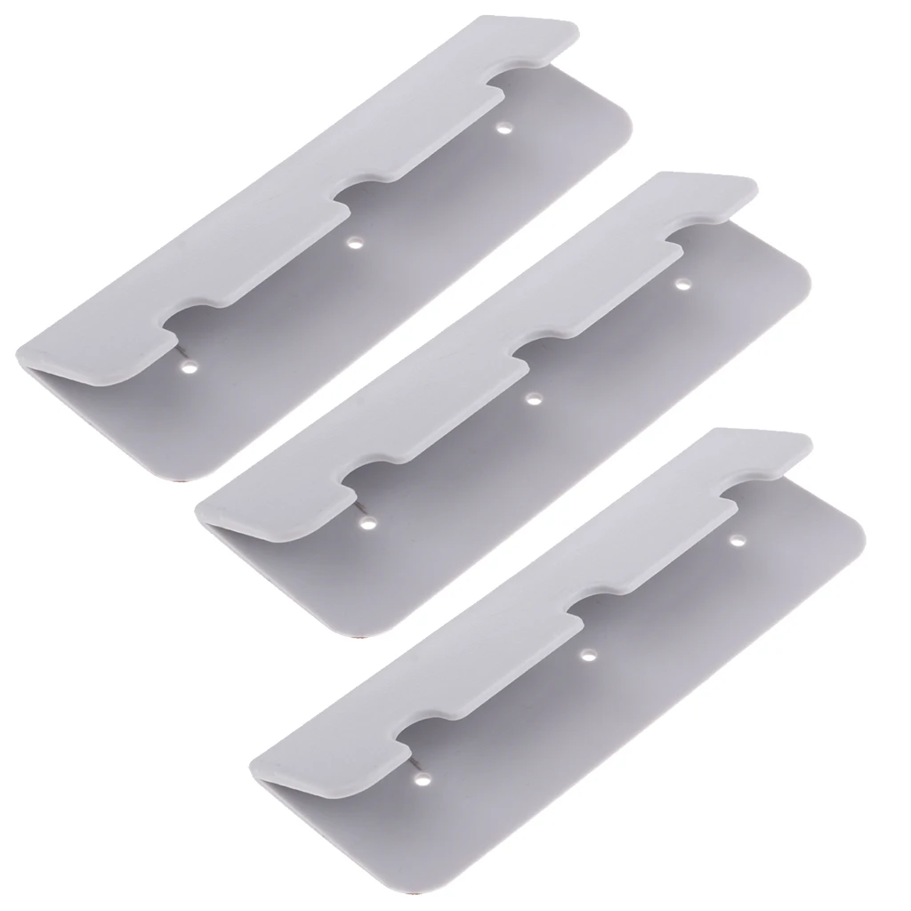 3x Boat Seat Hook Clip Bracket for Inflatable Rib Dinghy Kayak Accessories High Quality PVC Material Durable and Long Lasting