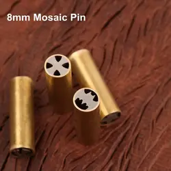 5pcs lot 8mm Mosaic Pin Knife DIY Handle Parts 5/16 Diameter 1