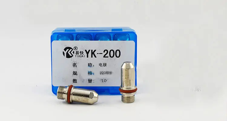 Huayuan easy fast YK200 หัวฉีด electrode 220016 หัวฉีด 220019 220021 Huayuan electrode ตัดรายงาน 40 pcs