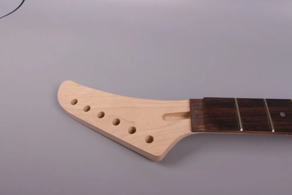 Style MAPLE guitar neck Banana headstock 22 fret 25.5\'\'  ROSEWOOD FRETBOARD