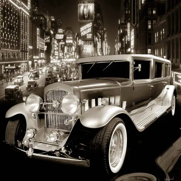 

Vintage Old Car Theme City backdrops polyester or Vinyl cloth High quality Computer print wall photo studio background