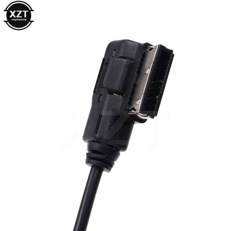 Black USB AUX AMI Audio Cable Music MDI MMI AMI to USB Female Aux Interface Data Adapter Wires For Audi Volkswage