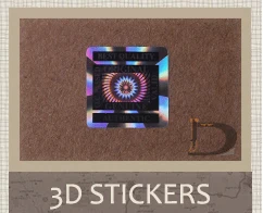Lager hologramm aufkleber 20mm runde holographische aufkleber verlassen NICHTIG nach schälen einweg original warnen aufkleber 2000 stücke lot – Detail 9