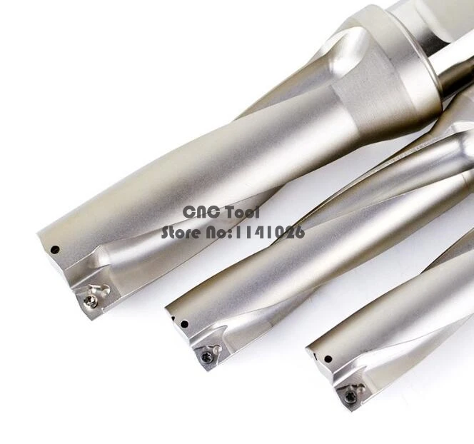 1 Uds taladro SP WC C25 2D 13mm 14mm 15mm 16mm 17mm 18mm 19mm 20mm taladro de inserción Indexab U herramienta de perforación de Metal de agujero poco profundo para SP