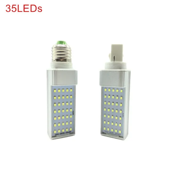 

5W 7W 9W 11W 13W 15W E27 G24 LED Corn Bulb Lamp Bombillas Light SMD 2835 Spotlight 180 Degree AC85-265V Horizontal Plug Light