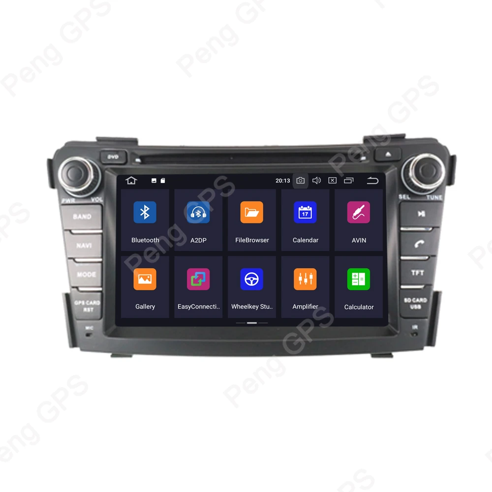 2 Din Stereo Android 10.0/9.0 Car Radio for Hyundai I40 2011-2016 CD DVD Player Navigation Digital Multimedia Receiver with DSP