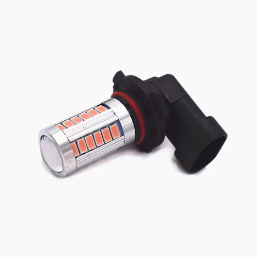 Imagen 2 del producto YSY 1X H11 9005 9006 5630 5730 LED Chip 33SMD LED Auto lámpara antiniebla bombilla de coche con lente rosa