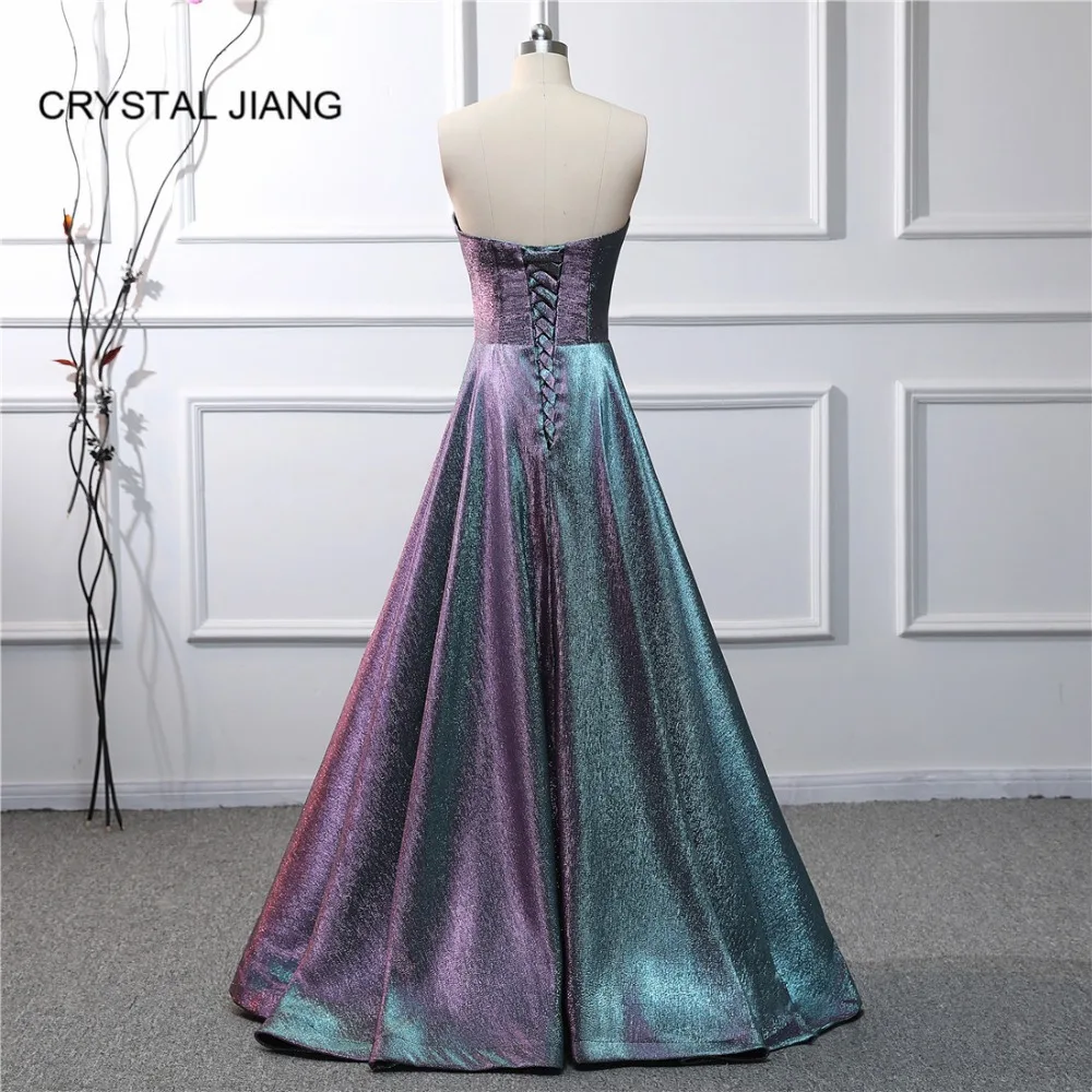 KRISTALL JIANG 2019 Abendkleid Sexy V-ausschnitt Liebsten Nach maß Elegante EINE Linie Einfache Formale Abendkleider Lange