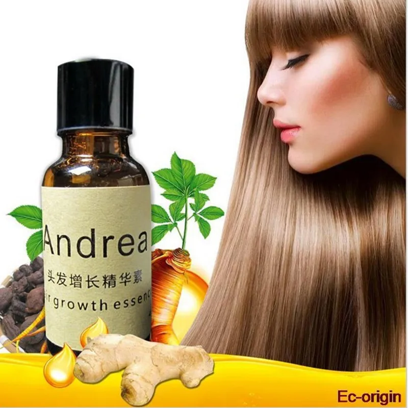 

10Pc Andrea Ginger Extract Dense Hair Fast Sunburst Hair Growth Essence Restoration Hair Loss Liquid Serum Hair Care Oil