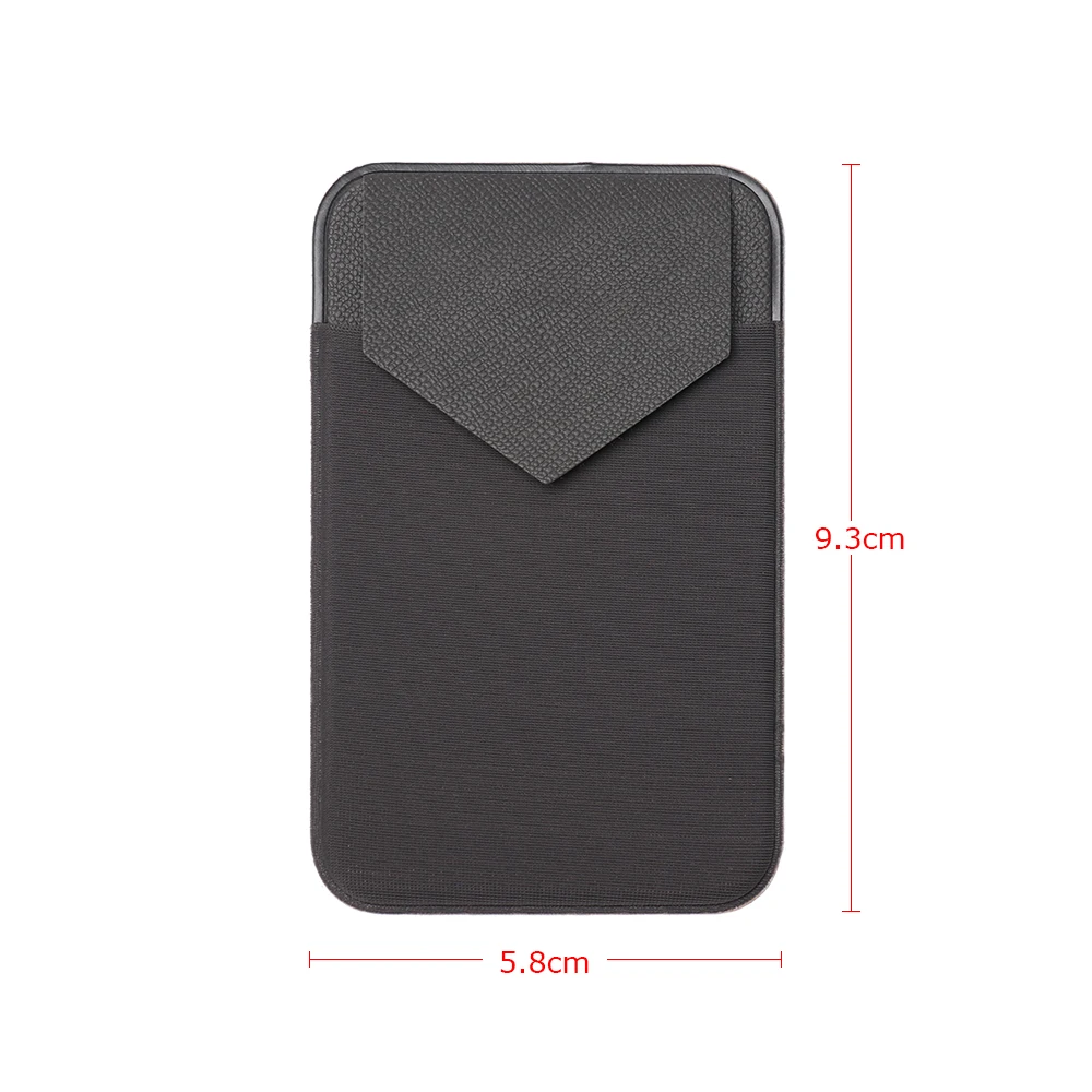 New Cellphone Card Holder Stick-on Wallet Phone Wallet Case Elastic Adhesive Wallet Universal Cellphone Wallet Phone Pocket