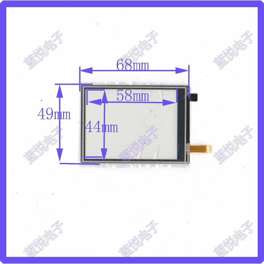 original new I68 * 49 touch screen four-wire resistance 2.8''inch pda handwriting screen MID digital universal screen