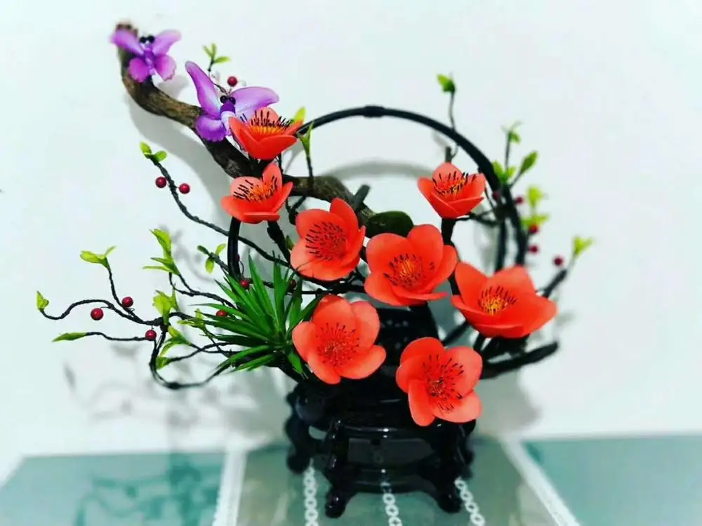 5pcs Nylon Stocking Flower Material Handmade Accessory